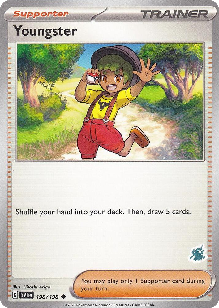 0198 Youngster - Darkrai Deck Uncommon Battle Academy 2024