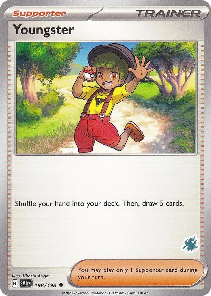 0198 Youngster - Darkrai Deck Uncommon Battle Academy 2024