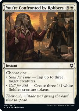 0053 You're Confronted by Robbers C Commander Legends: Battle for Baldur's Gate