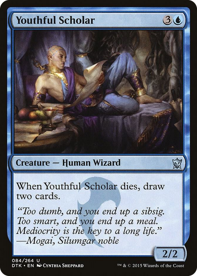 0084 Youthful Scholar U Dragons of Tarkir