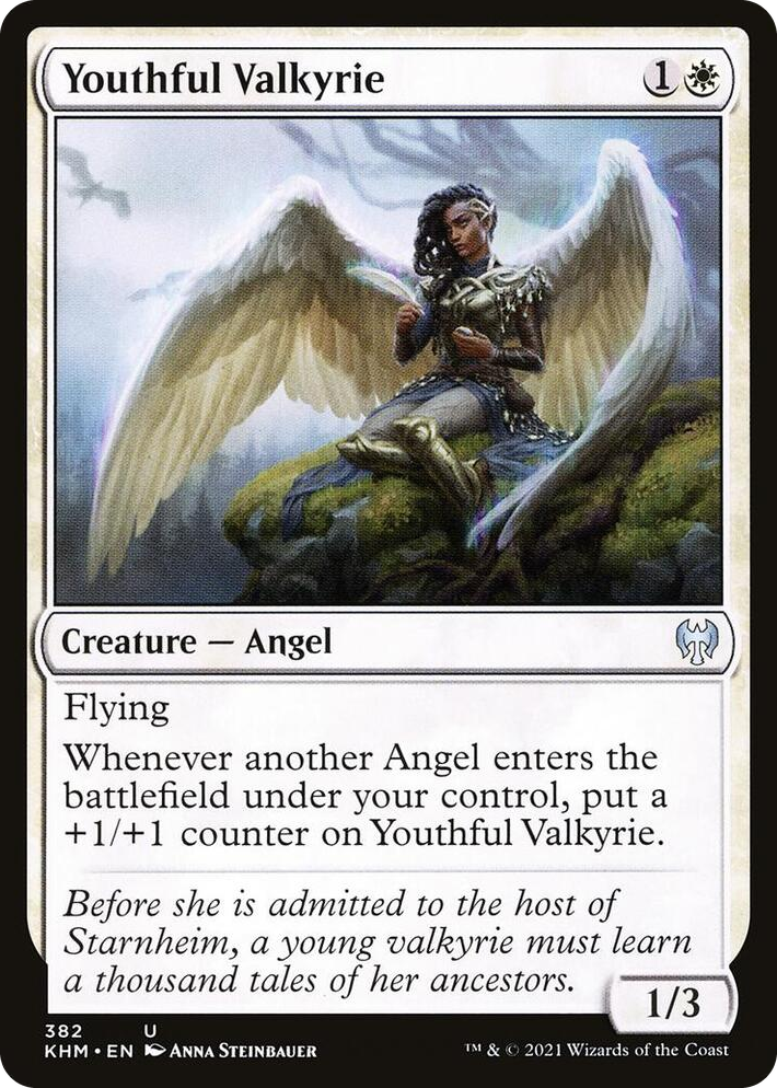 0382 Youthful Valkyrie U Kaldheim