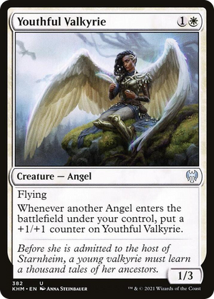 0382 Youthful Valkyrie U Kaldheim