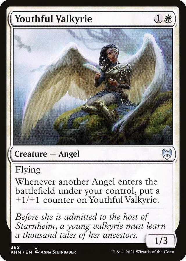 0382 Youthful Valkyrie U Kaldheim