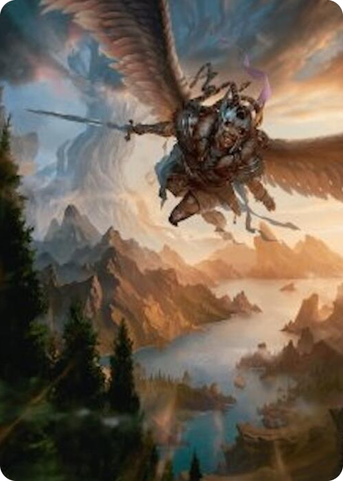 0028 Youthful Valkyrie Art Card (28/54) S Art Series: Foundations
