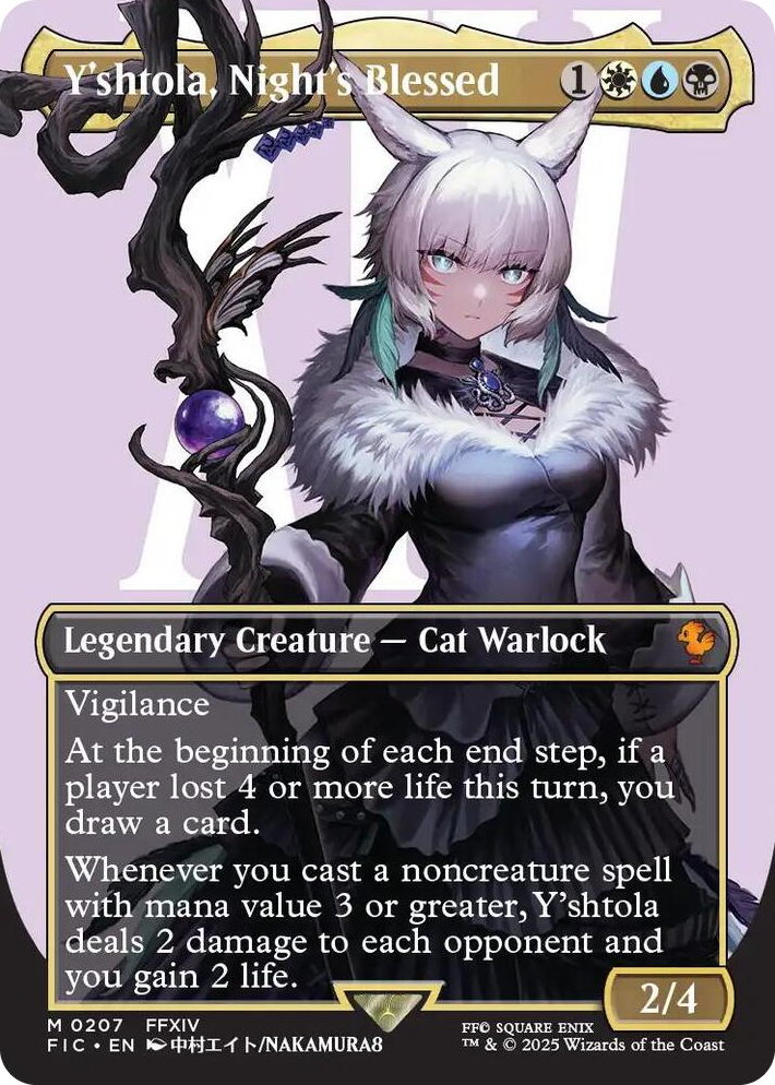 0207 Y'shtola, Night's Blessed (Borderless) M Commander: FINAL FANTASY
