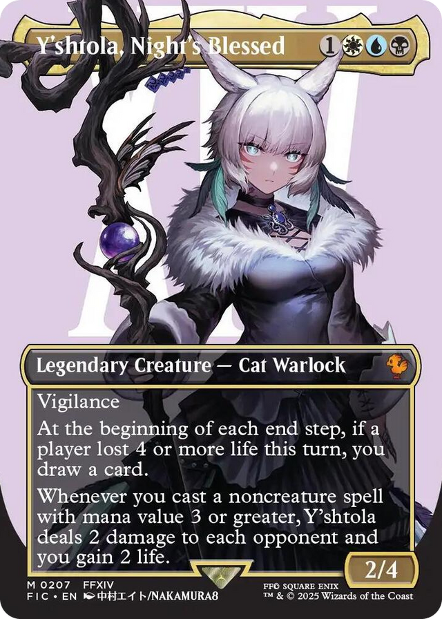 0207 Y'shtola, Night's Blessed (Borderless) M Commander: FINAL FANTASY