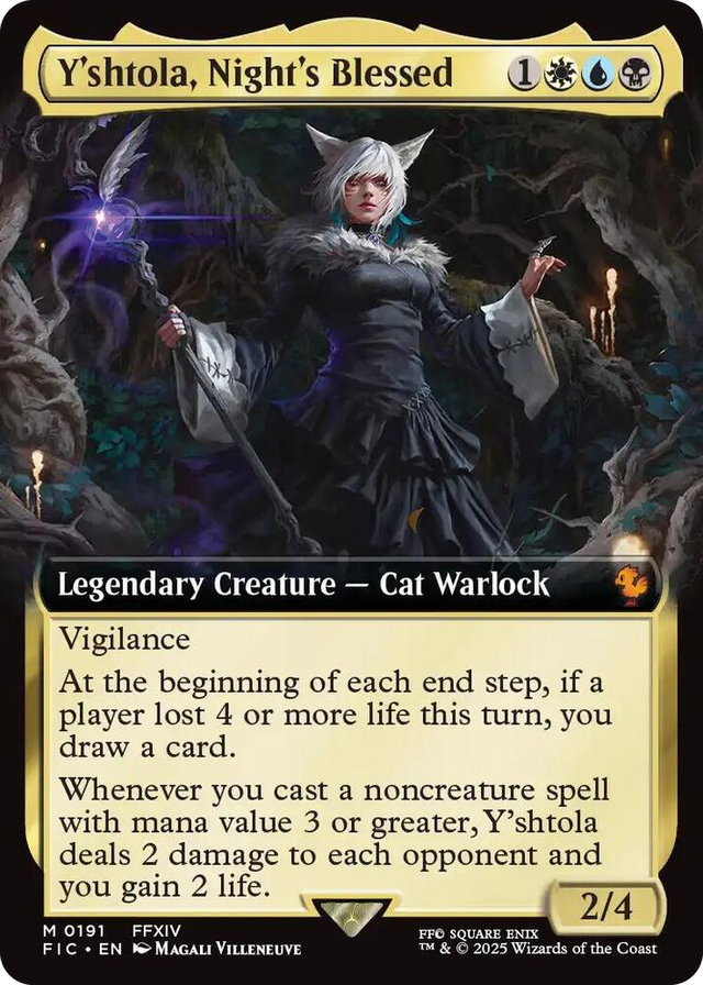 0191 Y'shtola, Night's Blessed (Extended Art) M Commander: FINAL FANTASY