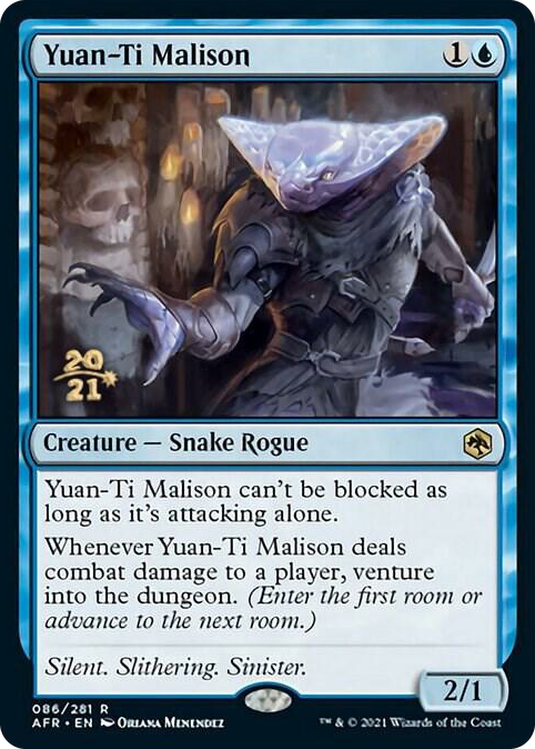 Yuan-Ti Malison #86 R - Prerelease Cards Pokemon card