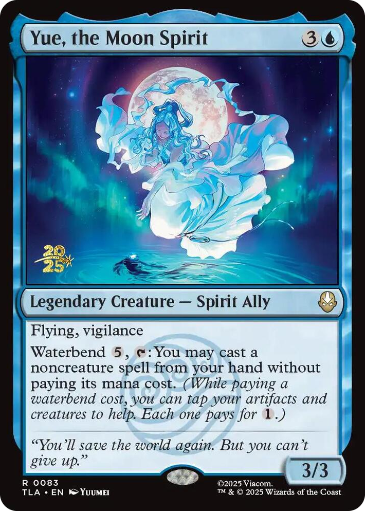0083 Yue, the Moon Spirit R Prerelease Cards