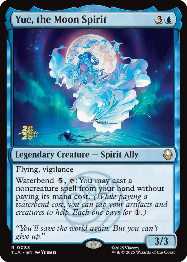 0083 Yue, the Moon Spirit R Prerelease Cards