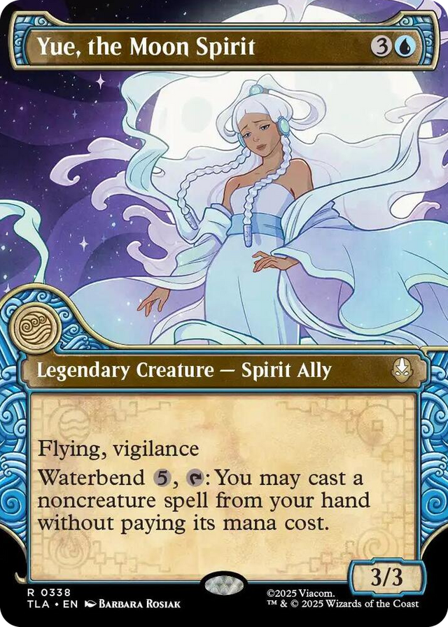 0338 Yue, the Moon Spirit (Showcase) R The Last Airbender