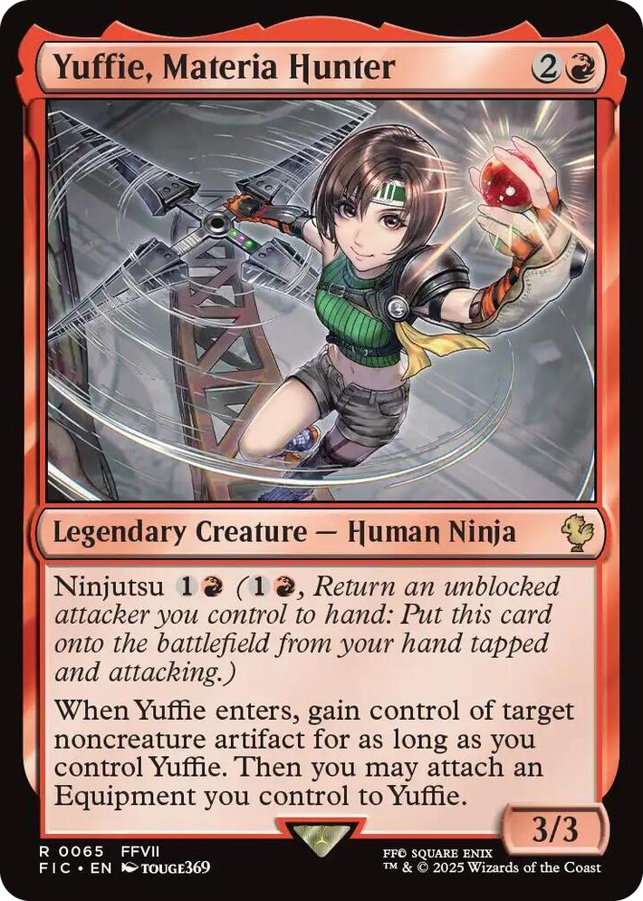 0065 Yuffie, Materia Hunter R Commander: FINAL FANTASY