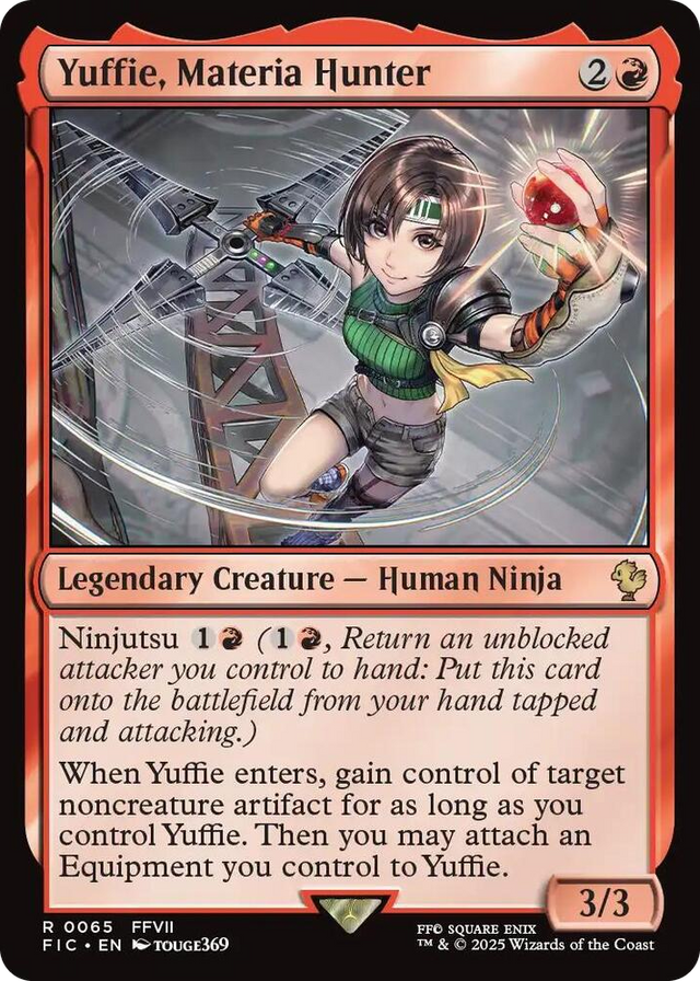 0065 Yuffie, Materia Hunter R Commander: FINAL FANTASY