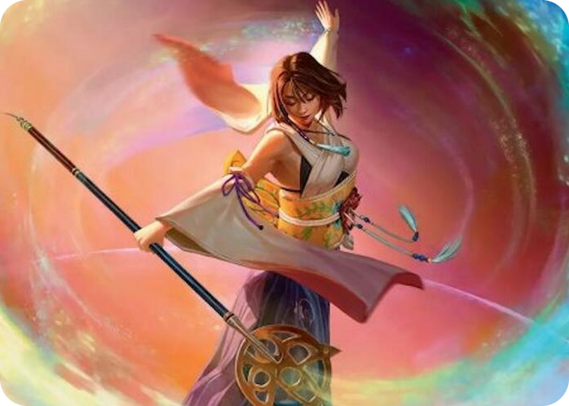 0022 Yuna, Grand Summoner Art Card S Art Series: FINAL FANTASY