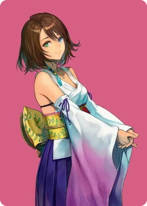 0048 Yuna, Hope of Spira Art Card S Art Series: FINAL FANTASY