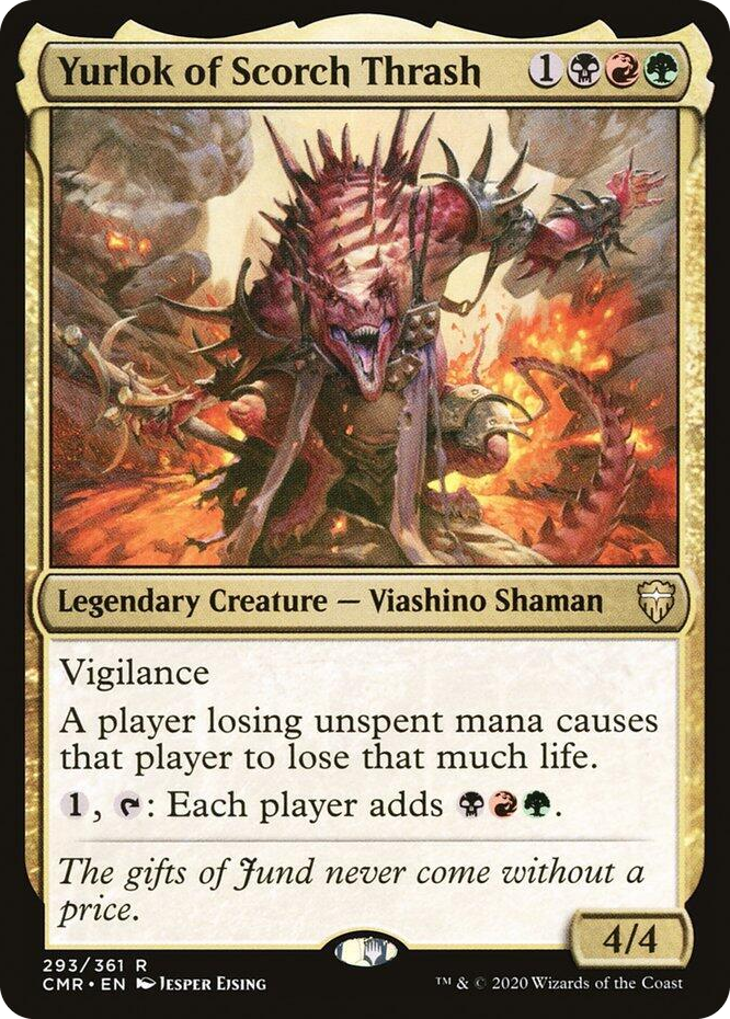 0293 Yurlok of Scorch Thrash R Commander Legends