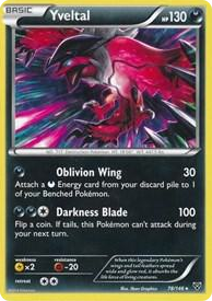 0078 Yveltal - 78/146 (Cracked Ice Holo) Holo Rare Deck Exclusives