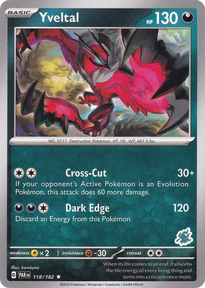 0118 Yveltal - Darkrai Deck Rare Battle Academy 2024