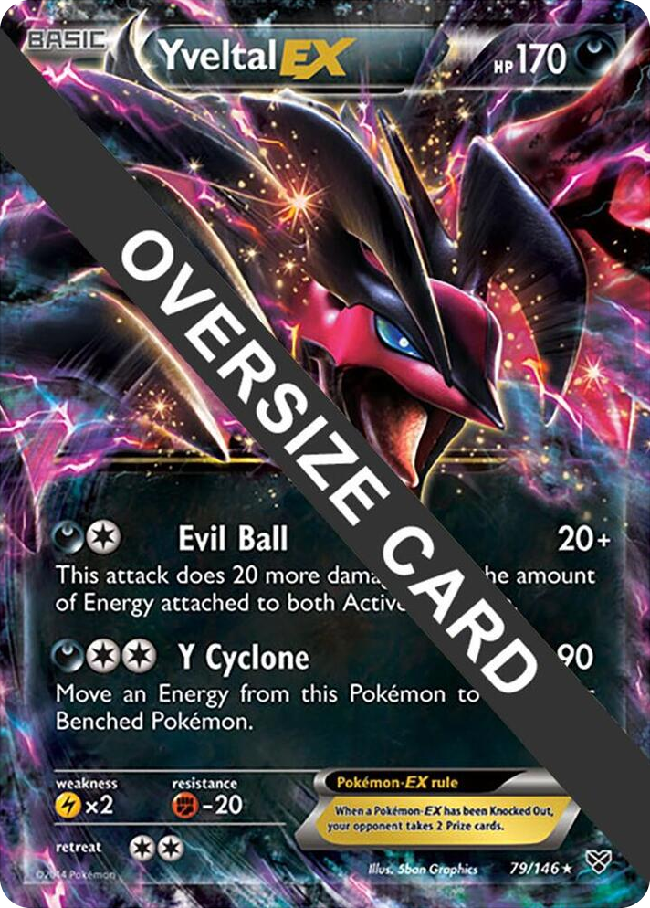 0079 Yveltal EX Ultra Rare Jumbo Cards