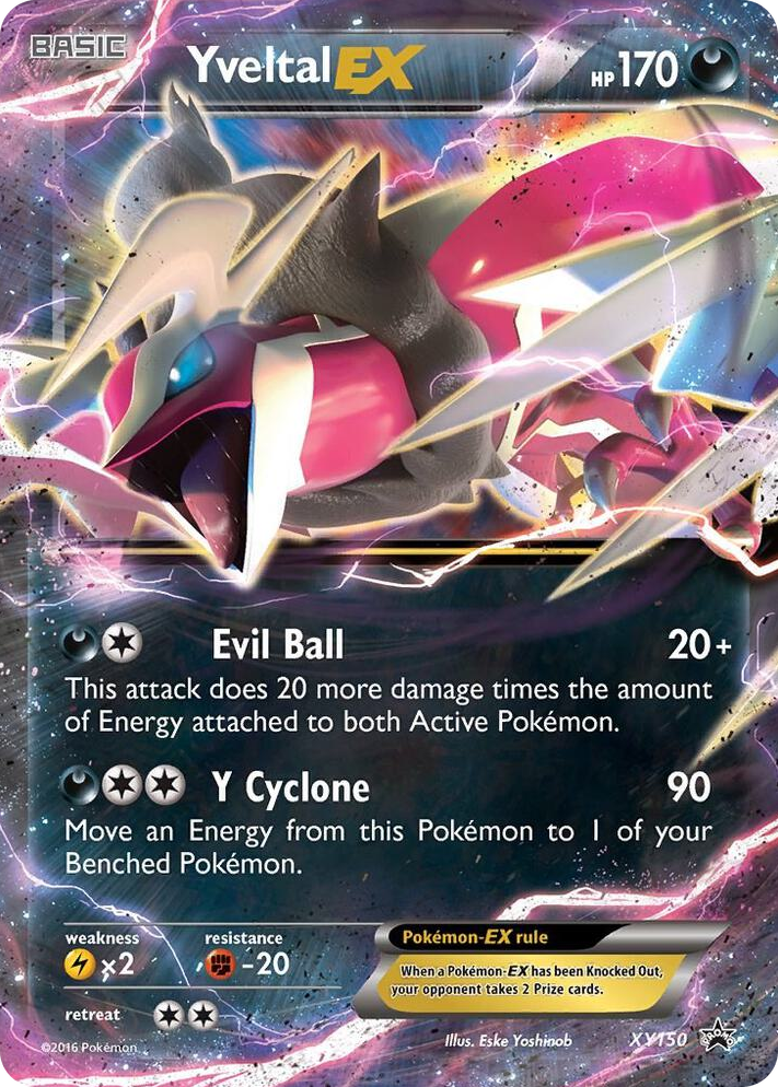XY150 Yveltal EX - XY150 (Shiny) Promo XY Promos