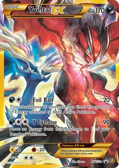 XY150 Yveltal EX - XY150a Promo Alternate Art Promos