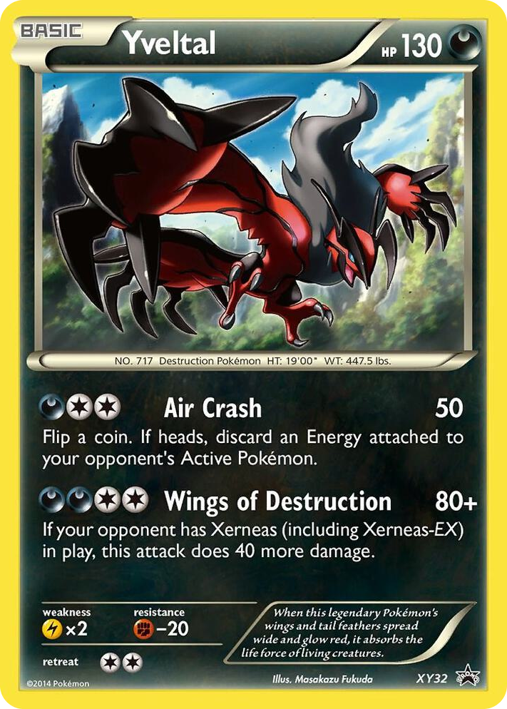 XY032 Yveltal - XY32 Promo XY Promos