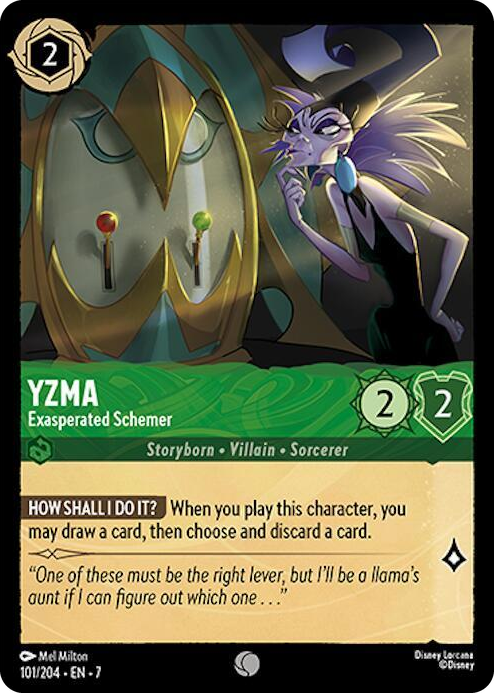0101 Yzma - Exasperated Schemer Common Archazia's Island