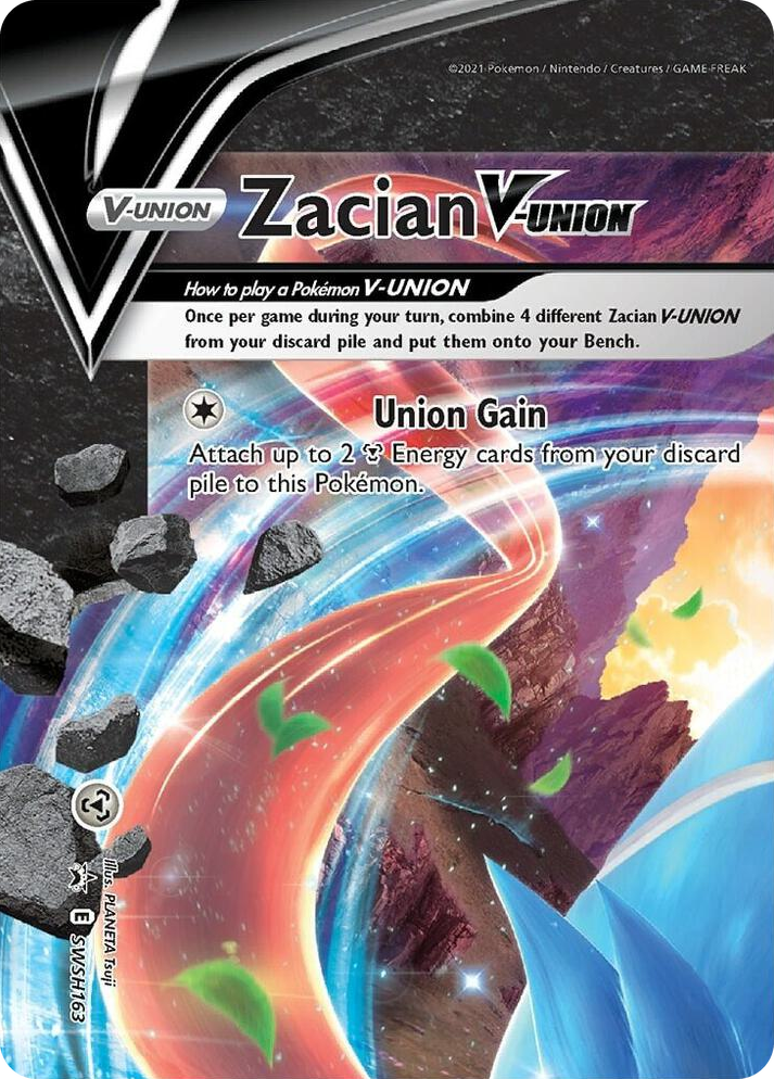 0163 Zacian V-UNION - SWSH163 Promo Sword & Shield Promo Cards