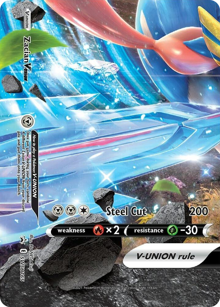 0165 Zacian V-UNION - SWSH165 Promo Sword & Shield Promo Cards