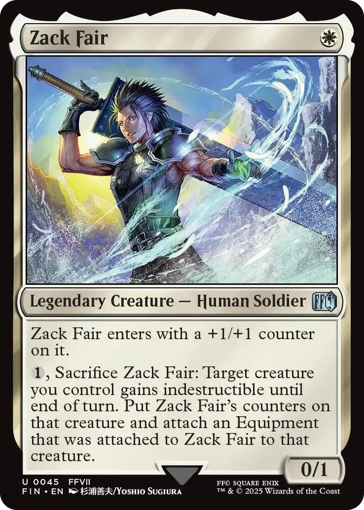 0045 Zack Fair U FINAL FANTASY