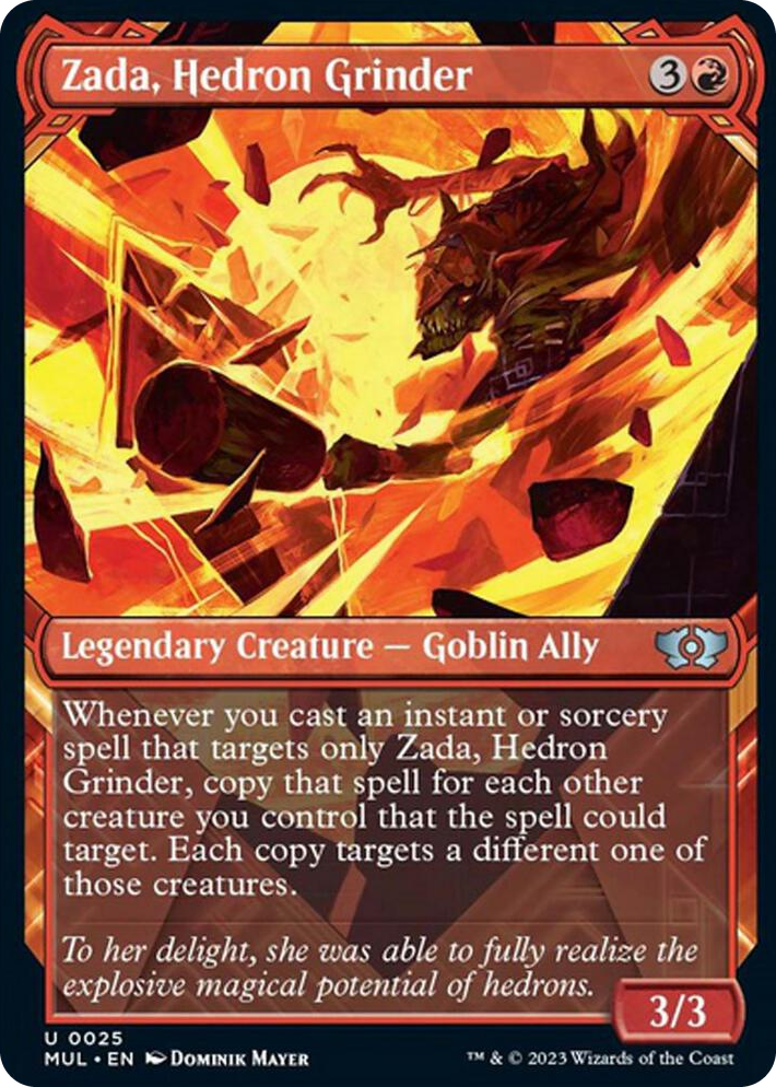 0025 Zada, Hedron Grinder U March of the Machine: Multiverse Legends