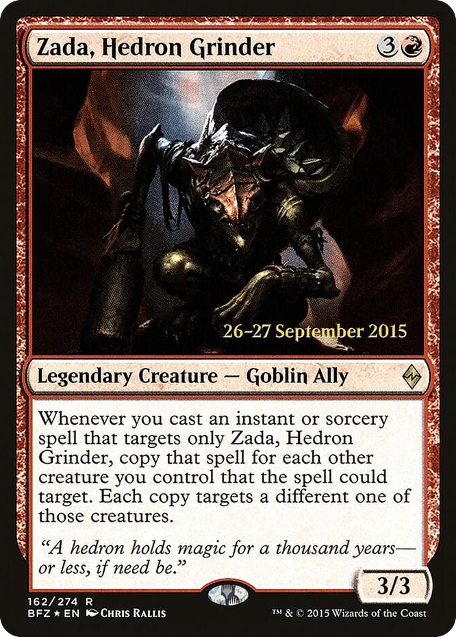Zada, Hedron Grinder #162 R - Prerelease Cards Pokemon card