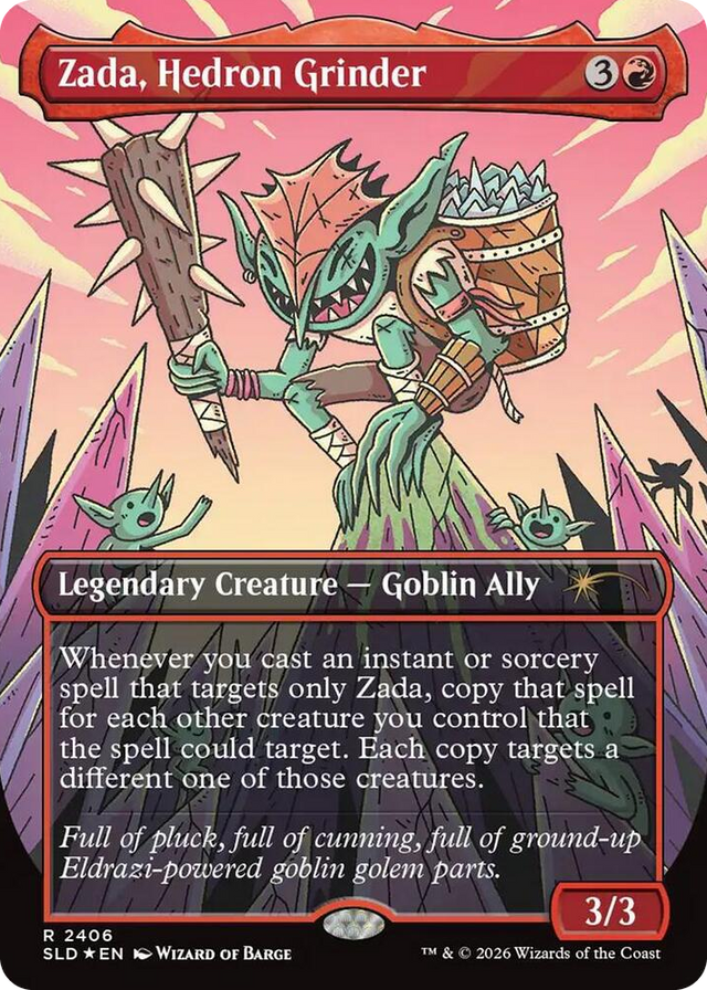 2406 Zada, Hedron Grinder R Secret Lair Drop Series