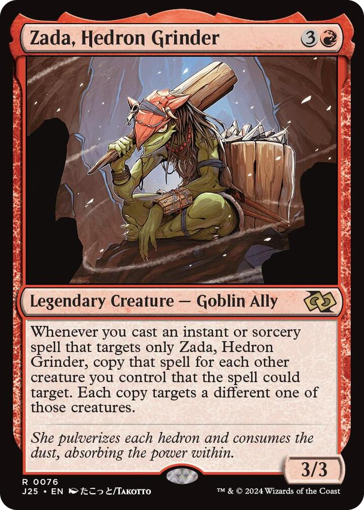 0076 Zada, Hedron Grinder (Anime) R Foundations Jumpstart