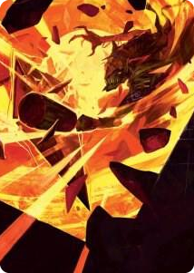 0075 Zada, Hedron Grinder Art Card S Art Series: March of the Machine