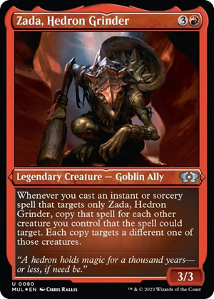 0090 Zada, Hedron Grinder (Foil Etched) U March of the Machine: Multiverse Legends
