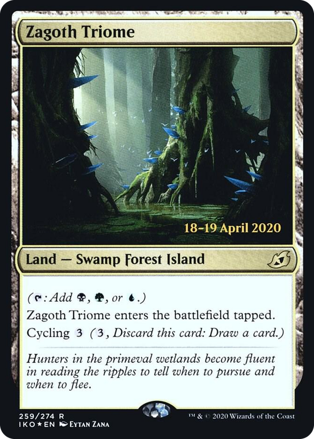 0259 Zagoth Triome R Prerelease Cards