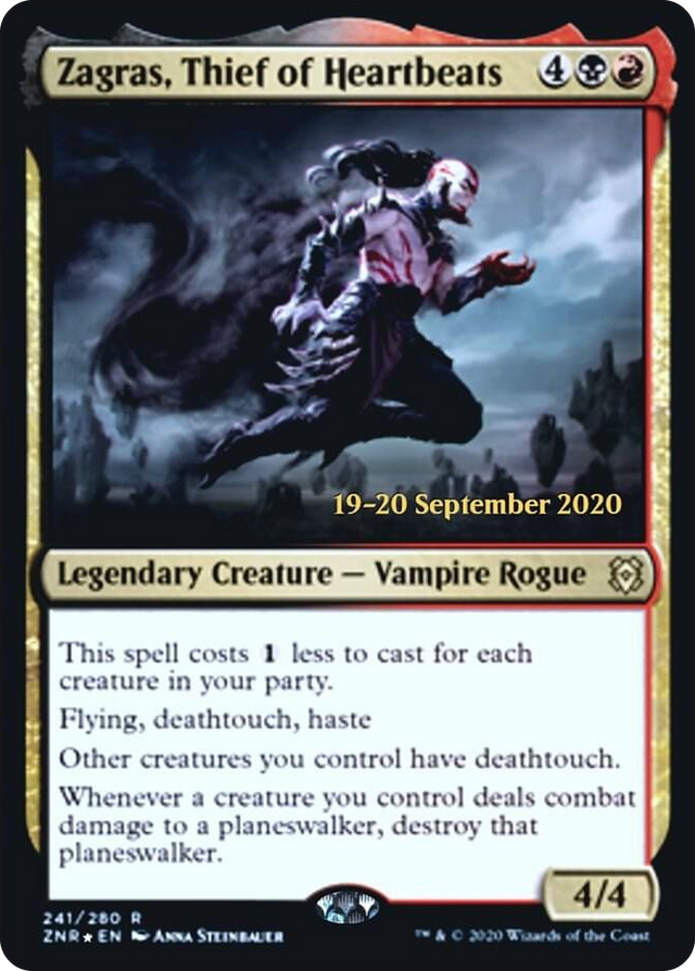 0241 Zagras, Thief of Heartbeats R Prerelease Cards