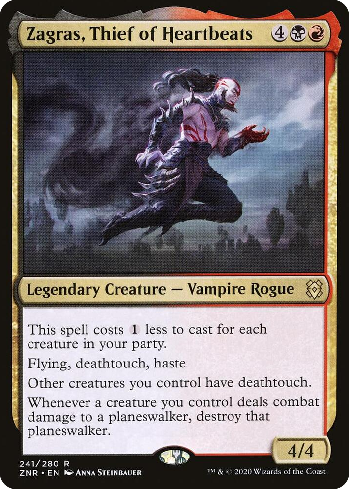 0241 Zagras, Thief of Heartbeats R Zendikar Rising