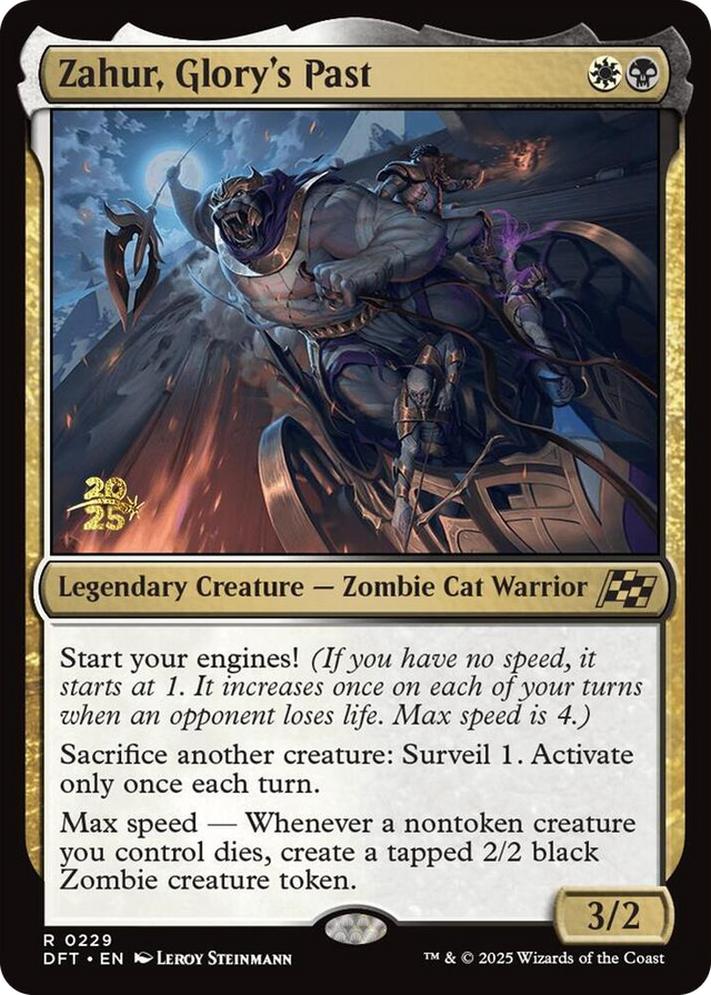 0229 Zahur, Glory's Past R Prerelease Cards