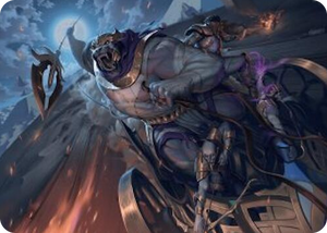 0010 Zahur, Glory's Past Art Card S Art Series: Aetherdrift