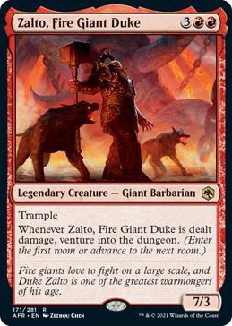 0171 Zalto, Fire Giant Duke R Adventures in the Forgotten Realms