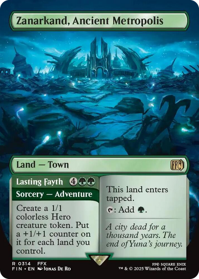 0314 Zanarkand, Ancient Metropolis (Borderless) R FINAL FANTASY