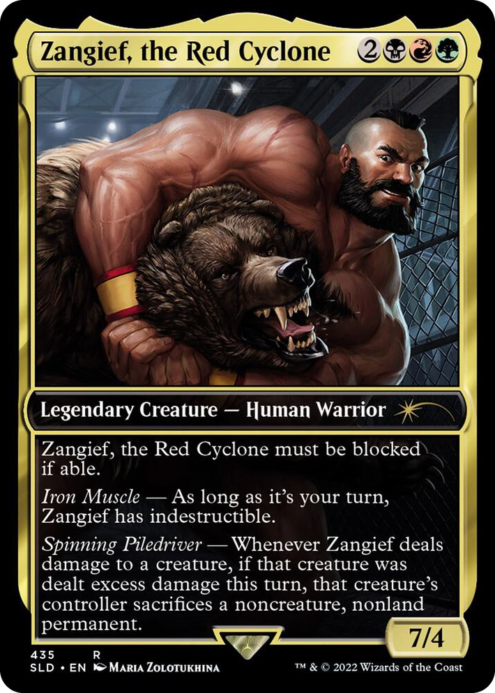 0435 Zangief, the Red Cyclone R Secret Lair Drop Series