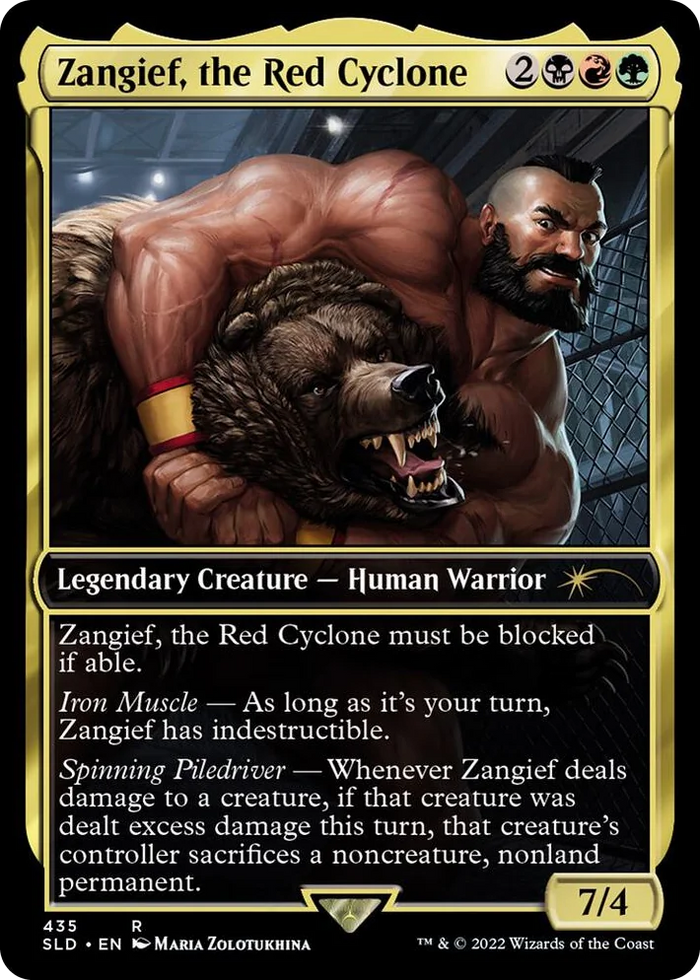 0435 Zangief, the Red Cyclone R Secret Lair Drop Series