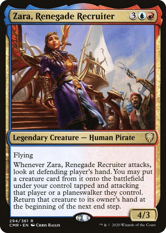 0294 Zara, Renegade Recruiter R Commander Legends
