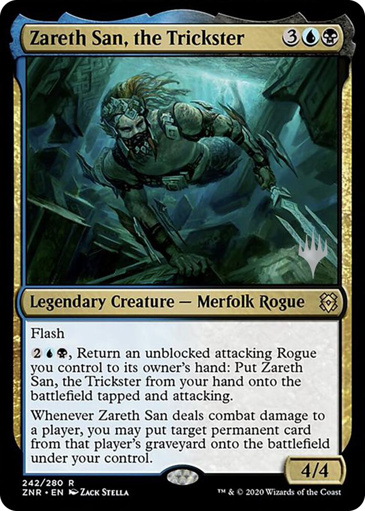 0242 Zareth San, the Trickster R Promo Pack: Zendikar Rising