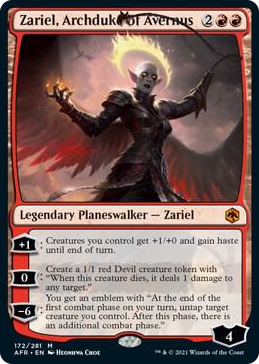 0172 Zariel, Archduke of Avernus M Adventures in the Forgotten Realms