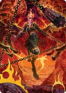 0077 Zariel, Archduke of Avernus Art Card S Art Series: Adventures in the Forgotten Realms
