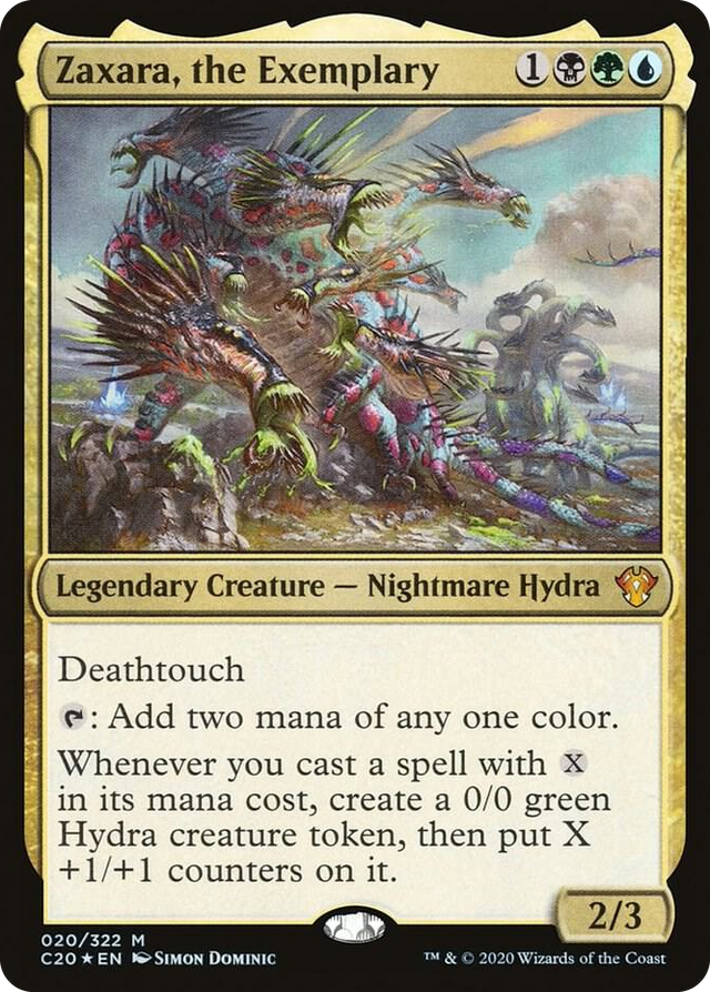 0020 Zaxara, the Exemplary M Commander 2020